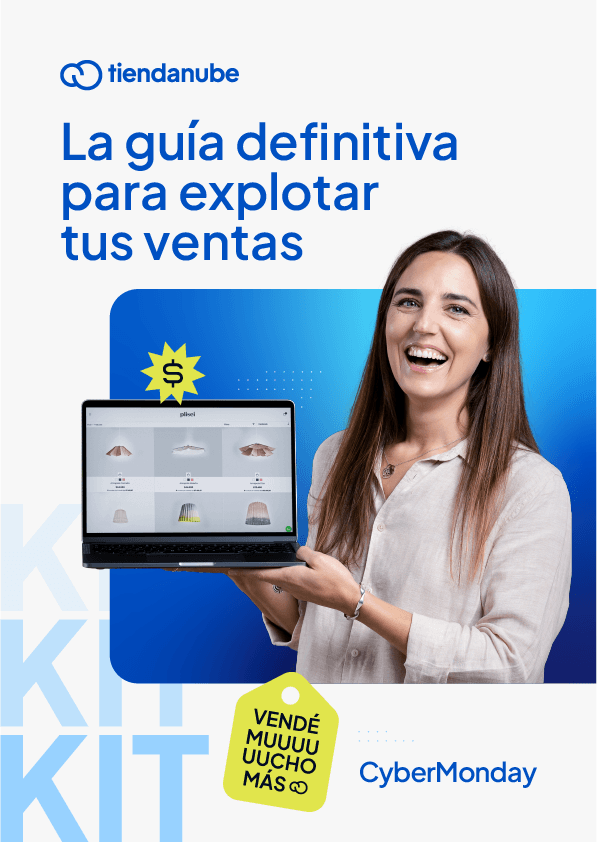 Portada del Kit de CyberMonday 2024 de Tiendanube.